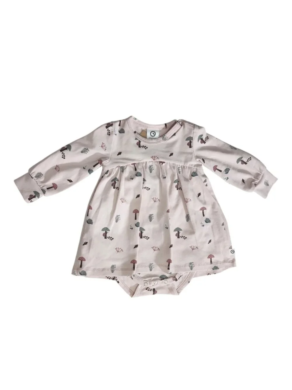 MUSLI of Denmark - GOTS Organic Cotton Baby Dress Made in Ukraine size 3/6m